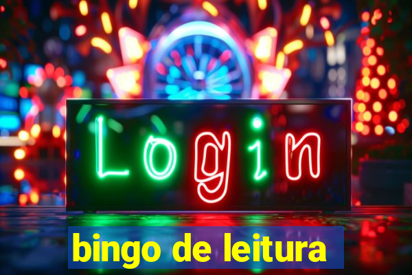 bingo de leitura